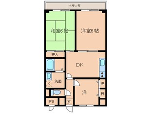 南海住之江ユーリプラザの物件間取画像